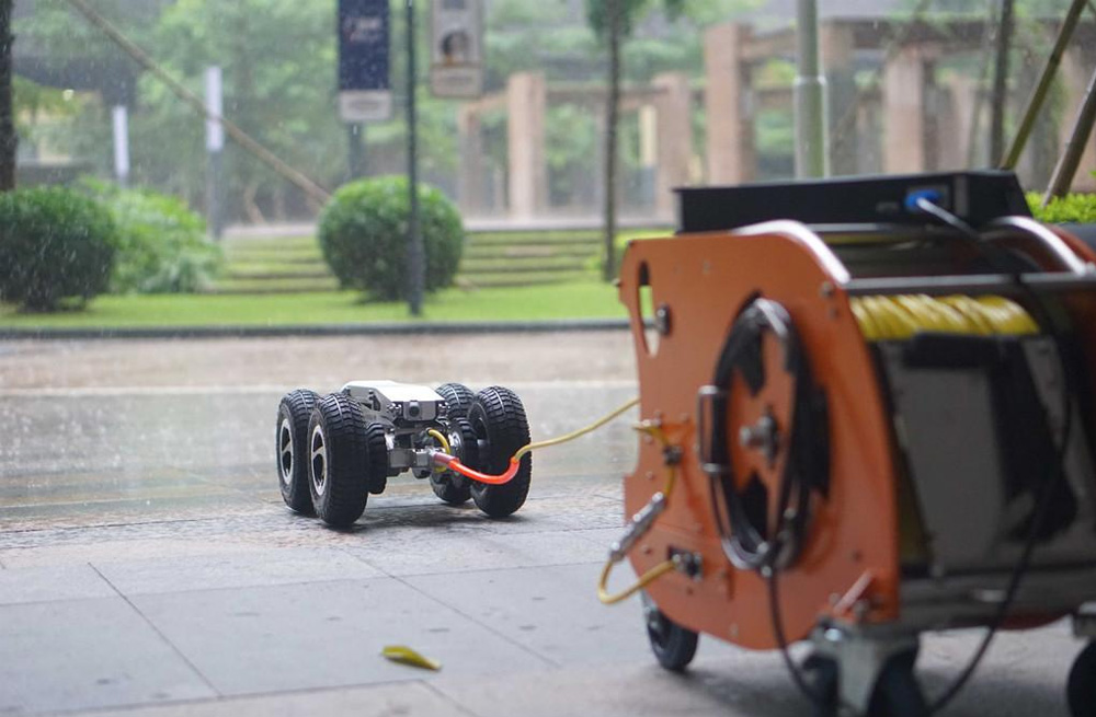 285华阳管道检测机器人